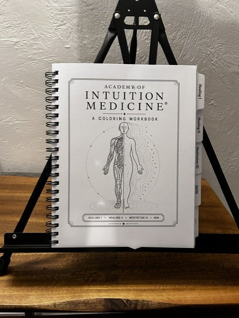 The Academy of Intuition Medicine: A Coloríng Workbook
