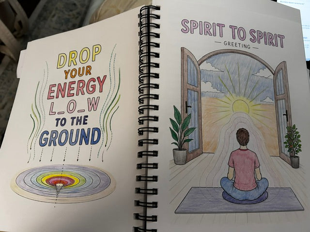 The Academy of Intuition Medicine: A Coloríng Workbook
